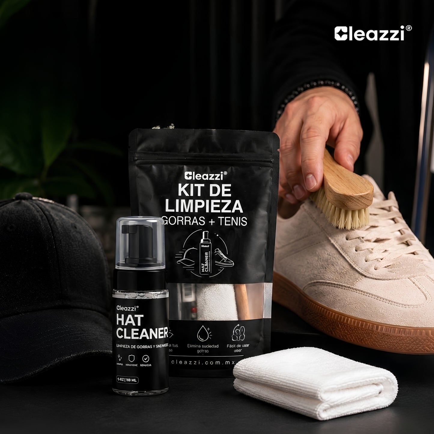 1 Litro de Limpiador Para Gorras y Tenis