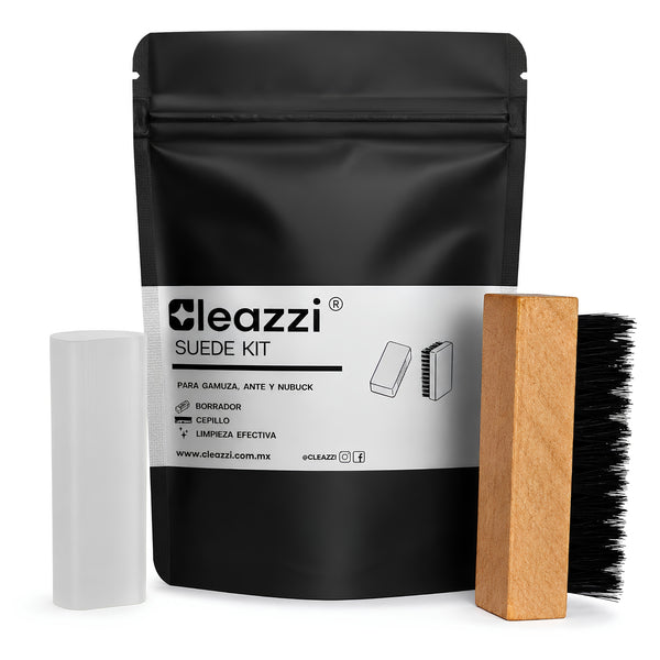 Kit De Limpieza De Tenis De Gamuza Goma Y Cepillo