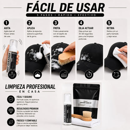 Kit de Limpieza para Tenis y Gorras