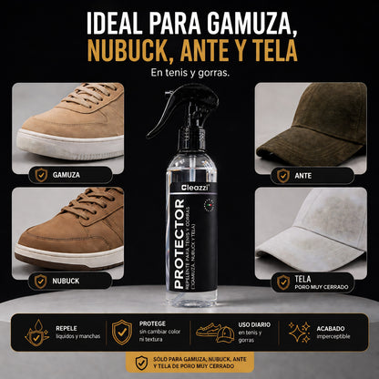 Spray Protector De Tenis Repelente Limpieza De Tenis Cleazzi 177ml