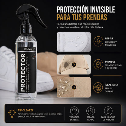 Spray Protector De Tenis Repelente Limpieza De Tenis Cleazzi 177ml