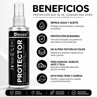 Spray Protector De Tenis Repelente Limpieza De Tenis 118ml