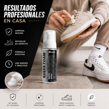 Limpiador En Espuma Para Gamuza, Nobuck, Ante 150 Ml