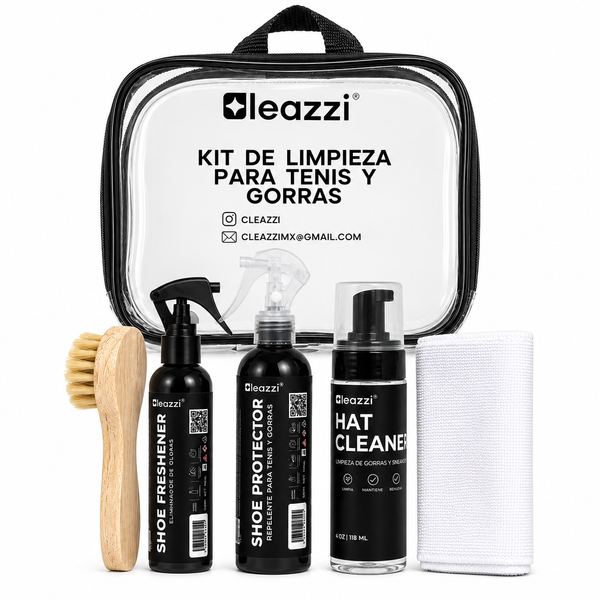 Kit Completo De Limpieza Tenis Y Gorras Varios Materiales 6 Pzs