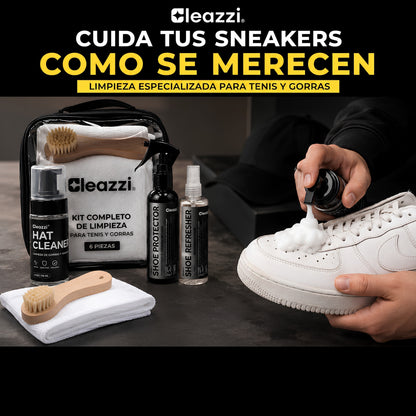 Kit Completo De Limpieza Tenis Y Gorras Varios Materiales 6 Pzs