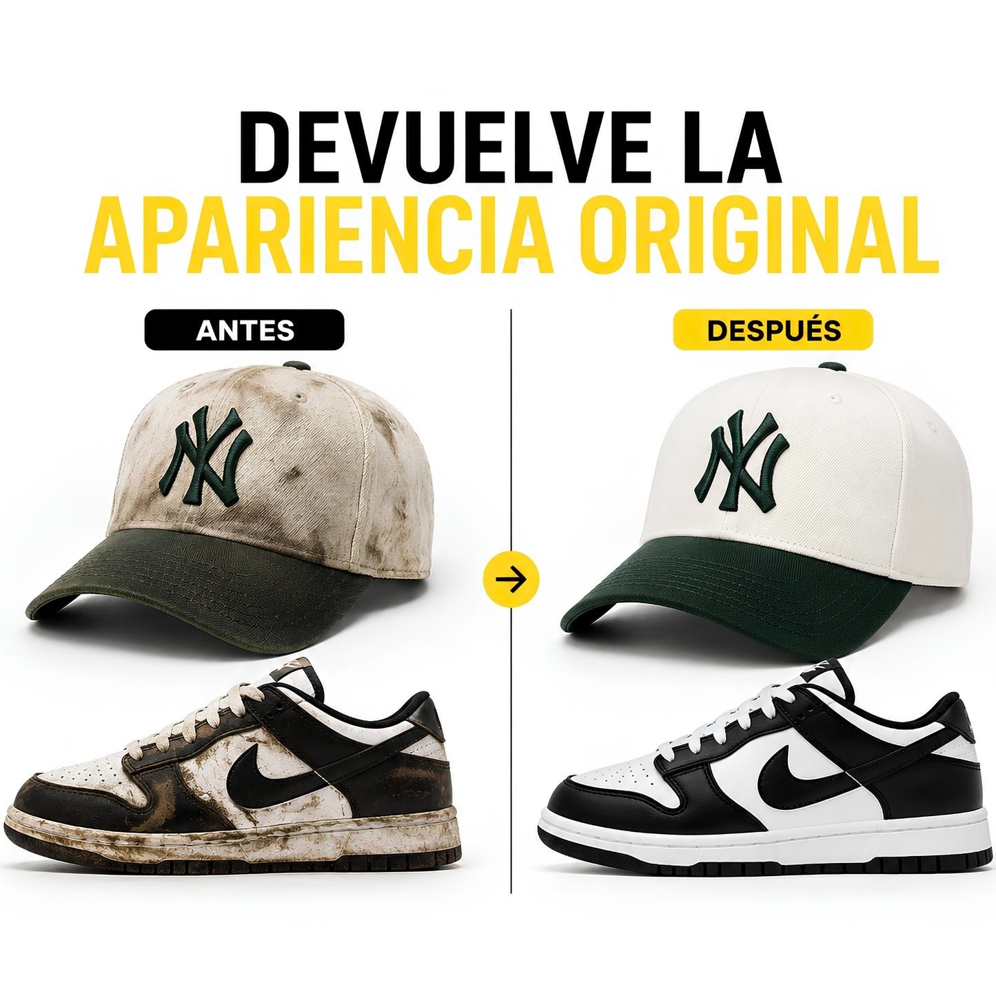 Kit de Limpieza para Tenis y Gorras