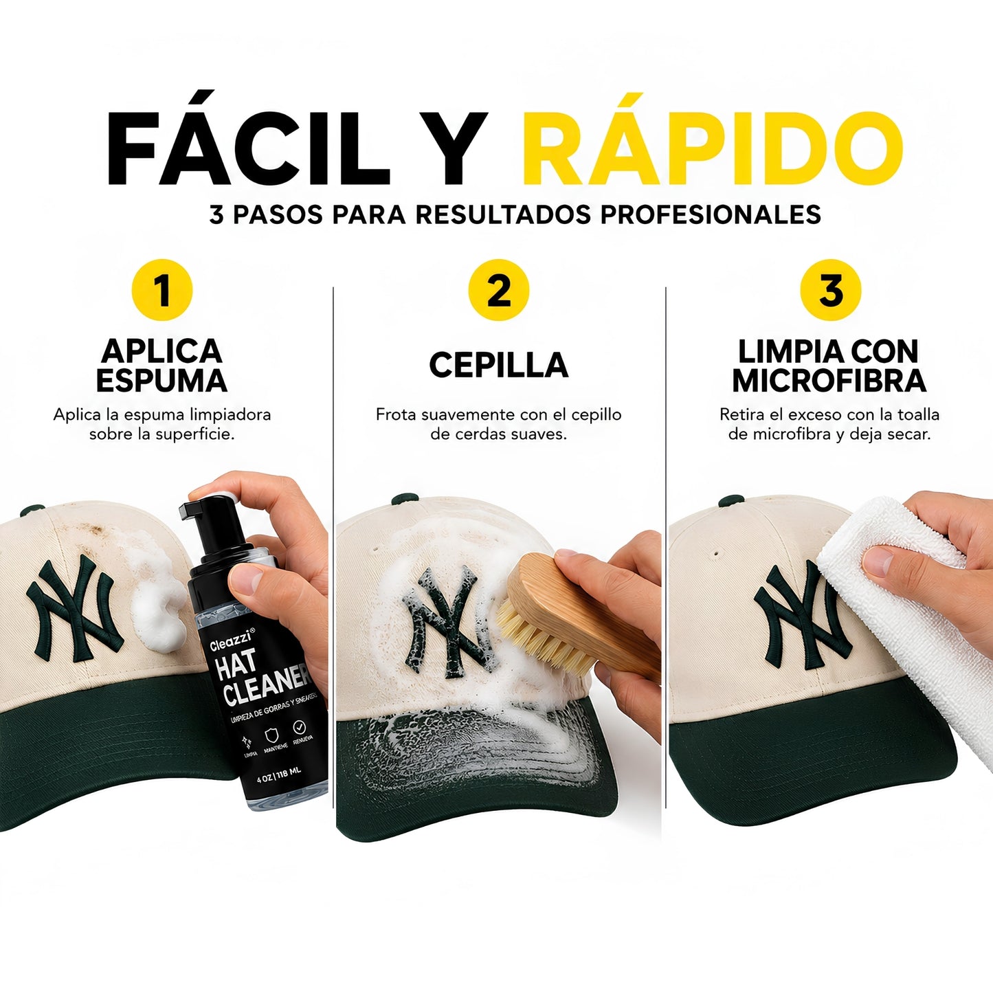 Kit de Limpieza para Tenis y Gorras