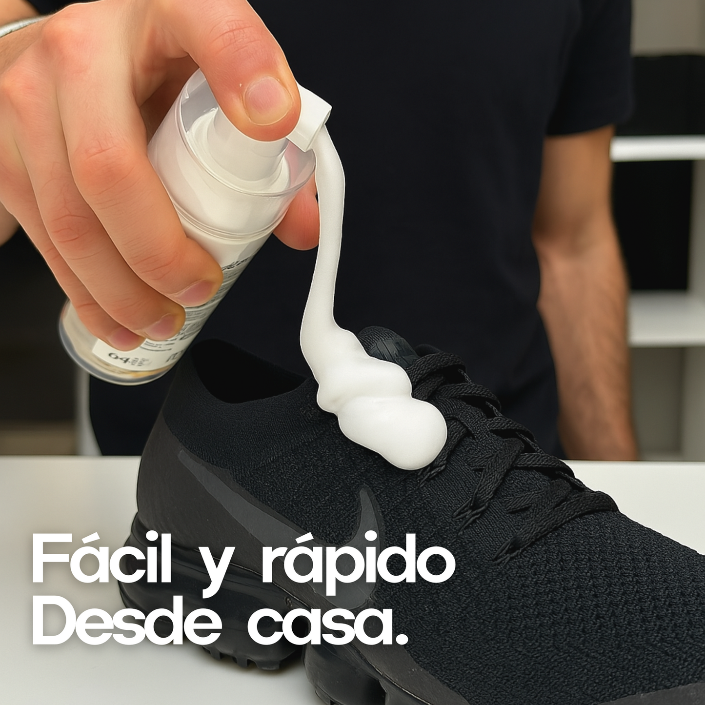 Espuma Limpiadora para Tenis – Fórmula Avanzada para una Limpieza Profunda