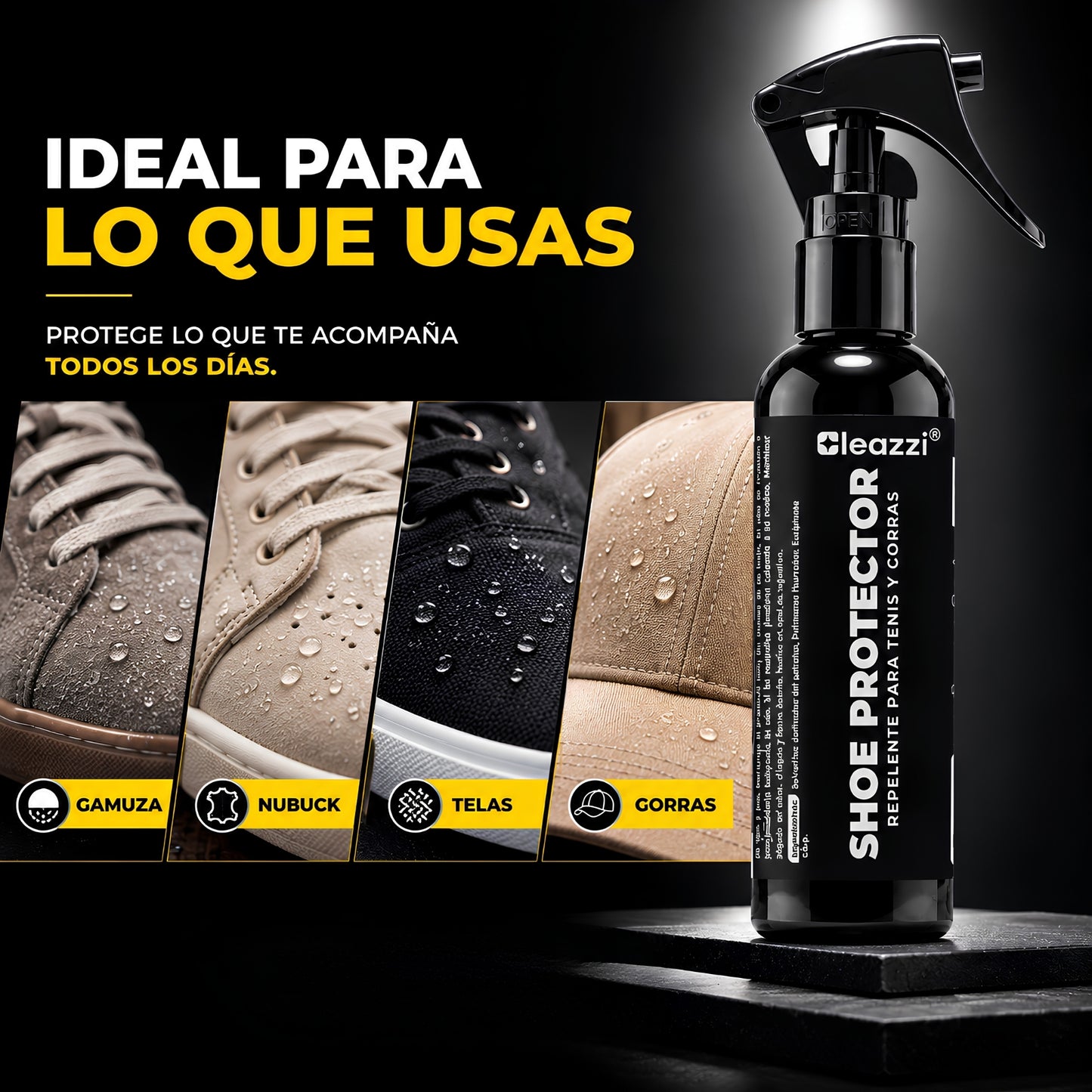 Spray Protector De Tenis Repelente Limpieza De Tenis 118ml