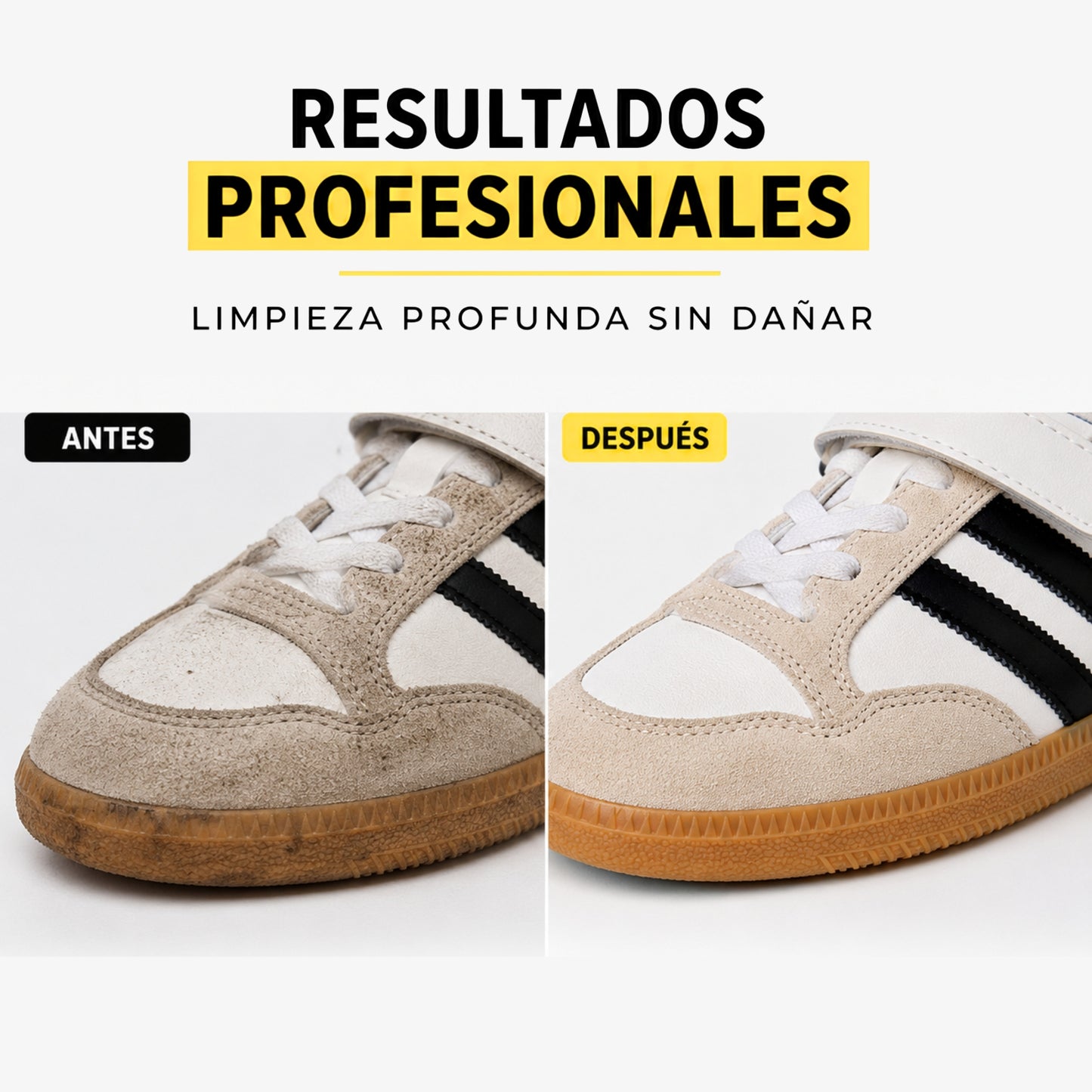Kit Completo de Limpieza para Gamuza, Ante y Nobuck con Borrador, Cepillo y Microfibra (150 ml)