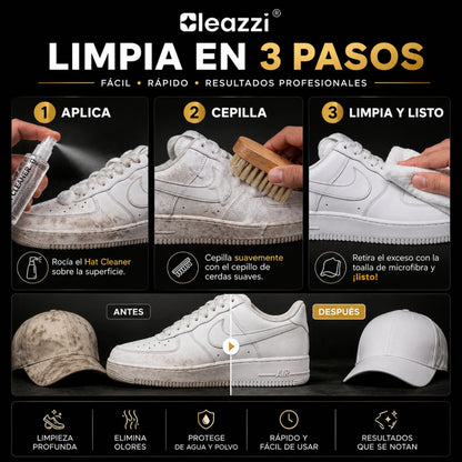 Kit Completo De Limpieza Tenis Y Gorras Varios Materiales 6 Pzs