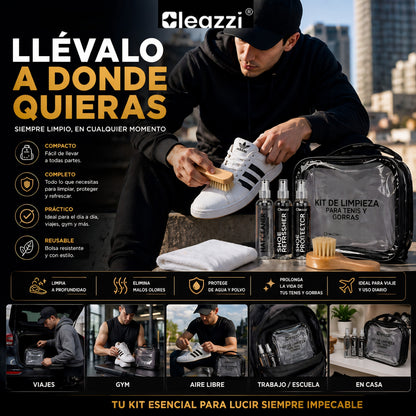Kit Completo De Limpieza Tenis Y Gorras Varios Materiales 6 Pzs